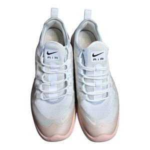 Nike Air Max: White & Light Pink Sneakers